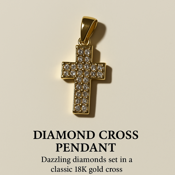 DIAMOND CROSS PENDANT