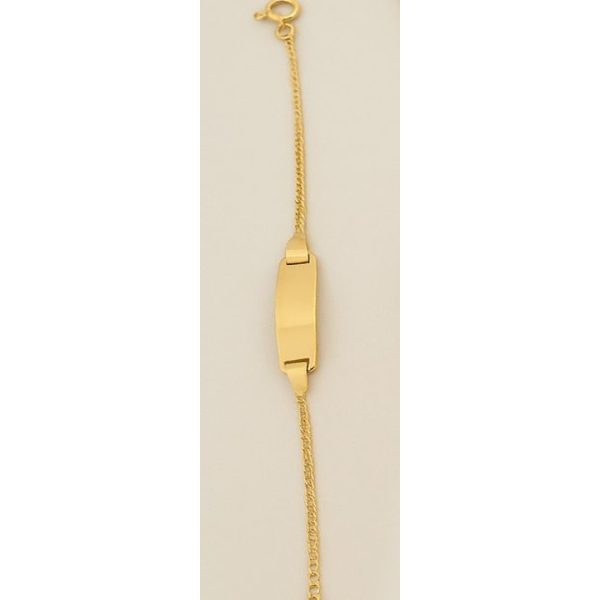 Classic Baby ID Bracelet – 18K Gold